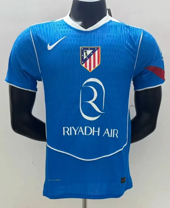 25-26 Atletico Madrid 2 away football jersey 1:1 Thailand quality
