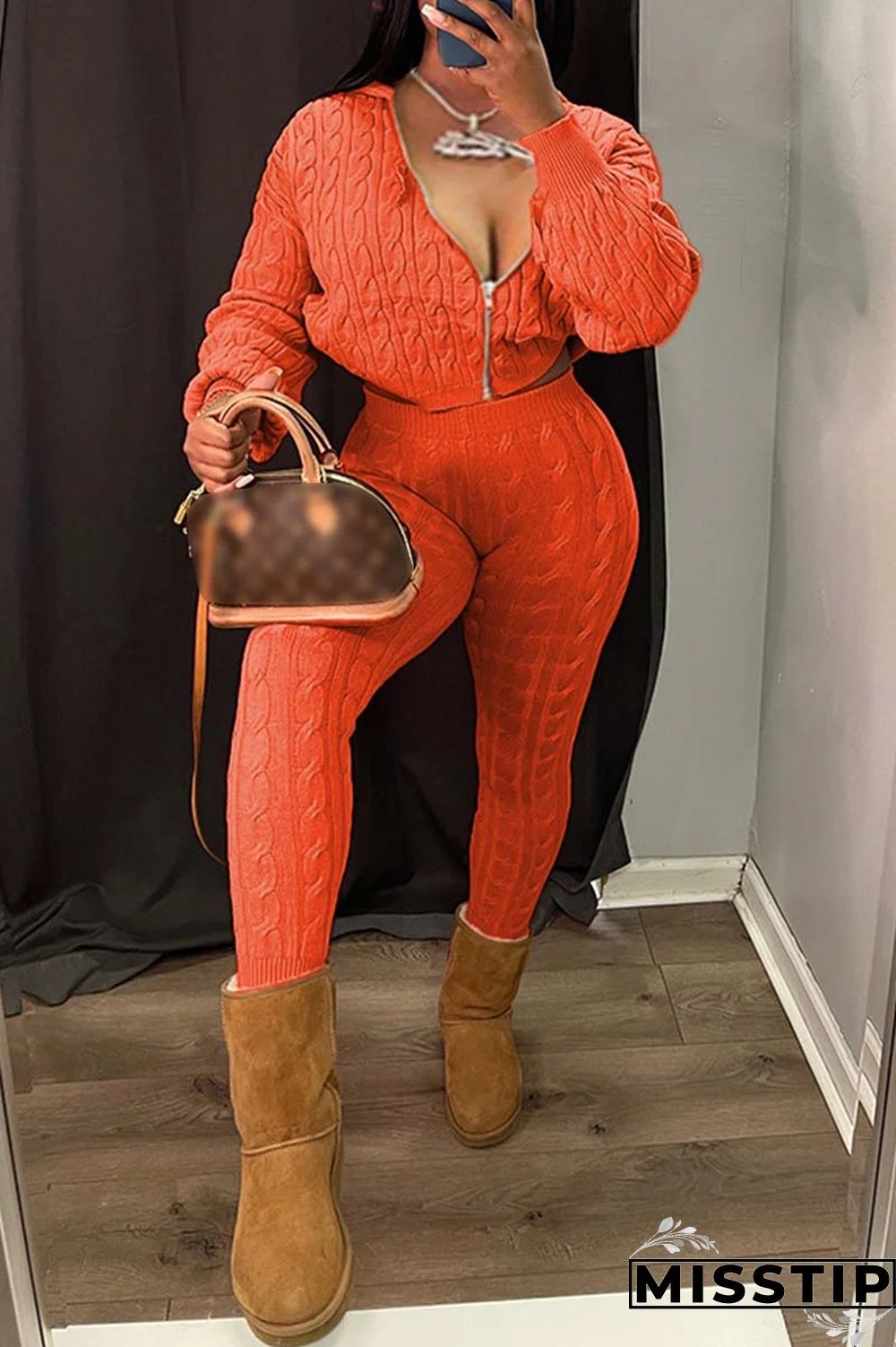 Black Casual Solid Patchwork Hooded Collar Long Sleeve Two Pieces