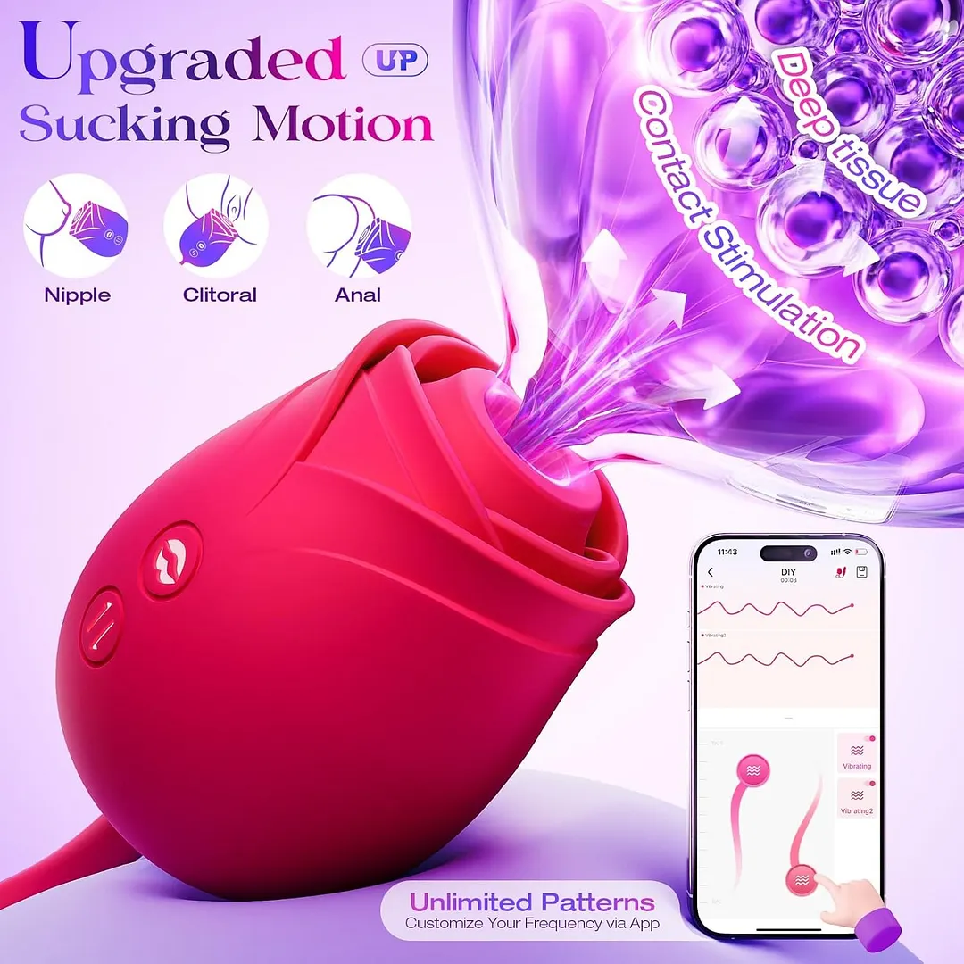 Rose Mary - App-Controlled Dual Massager