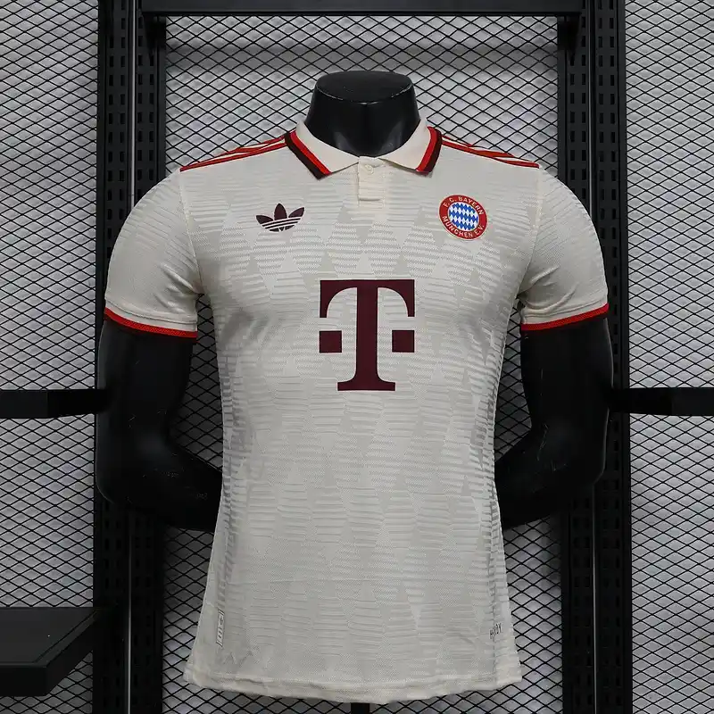 24/25 Player Version Bayern Munich Soccer Jersey Second Away