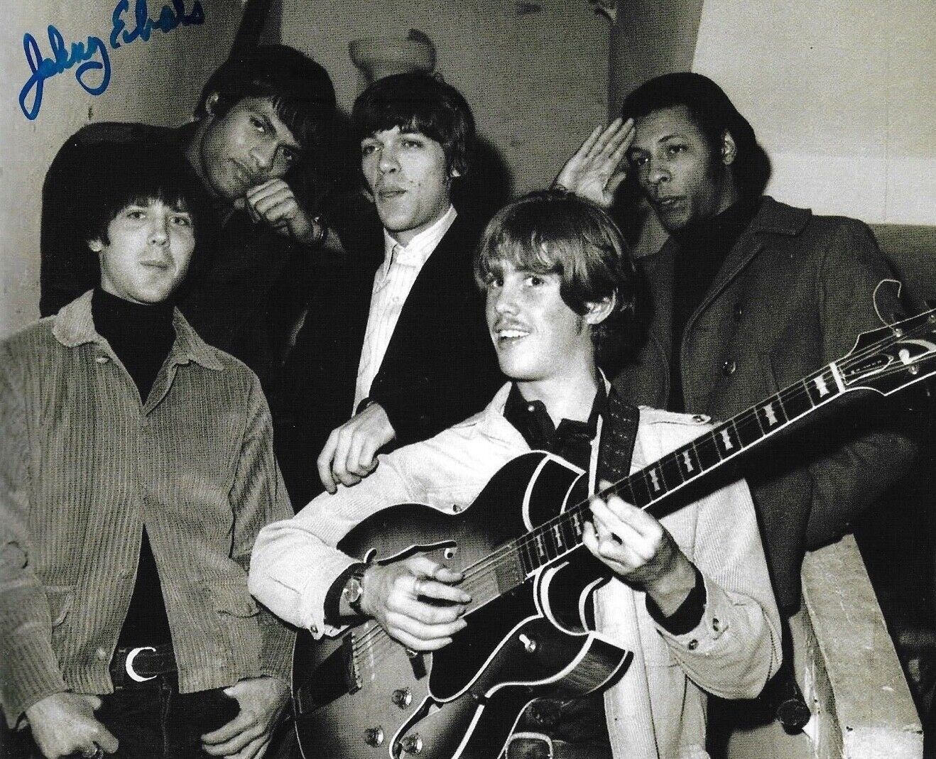 * JOHNNY ECHOLS * signed 8x10 Photo Poster painting * LOVE BAND ARTHUR LEE * COA * 5