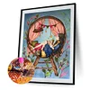 Diamond Painting-DIY Full Round Drill Girl