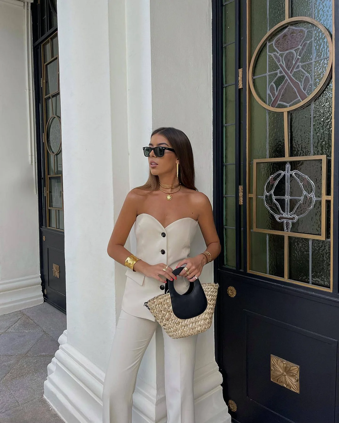 Uveng Classy Flip Underwear Split Straight Suits