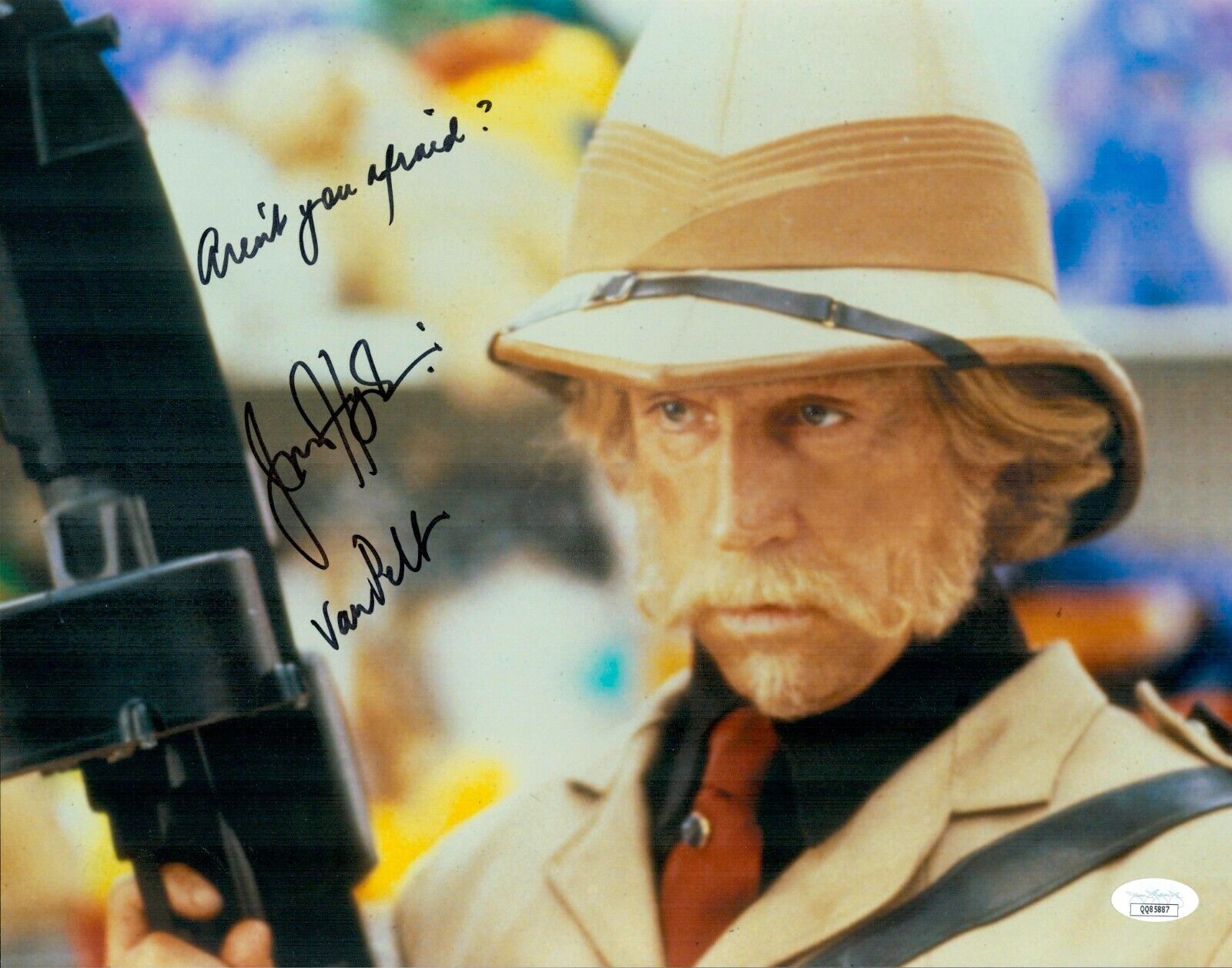 Jonathan Hyde Signed 11x14 Jumanji Van Pelt