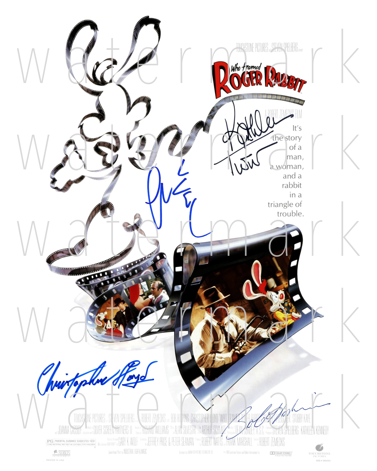 Who Framed Roger Rabbit signed 8X10 print Photo Poster painting poster picture autograph RP