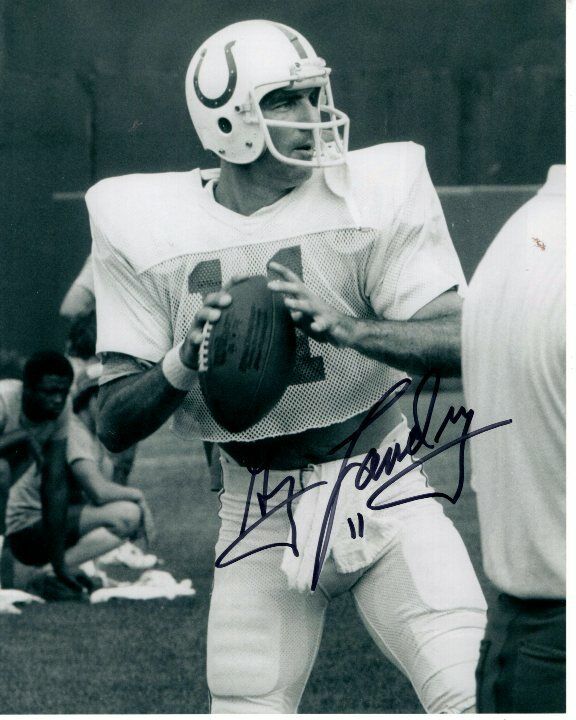 GREG LANDRY signed autographed NFL BALTIMORE COLTS Photo Poster painting