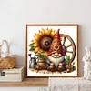 Diamond Painting-DIY Full Round Drill Cute Gnome