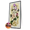 >SALE<5D Full Drill Diamond Embroidery Painting DIY Flowers Mosaic Cross Stitch
