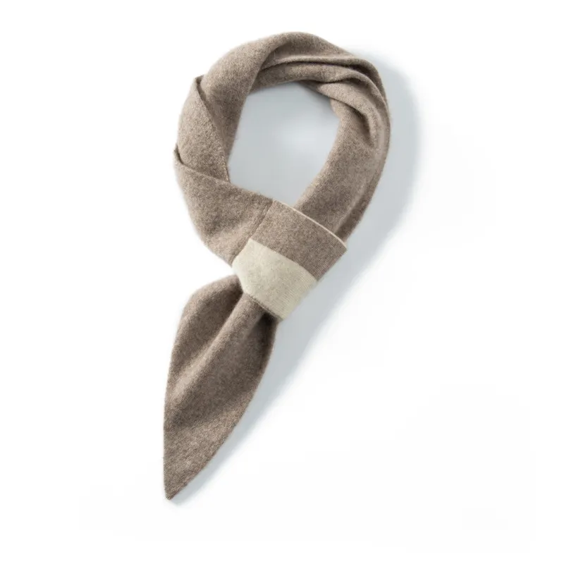 100% Cashmere Neck Scarf Simple Style REAL SILK LIFE