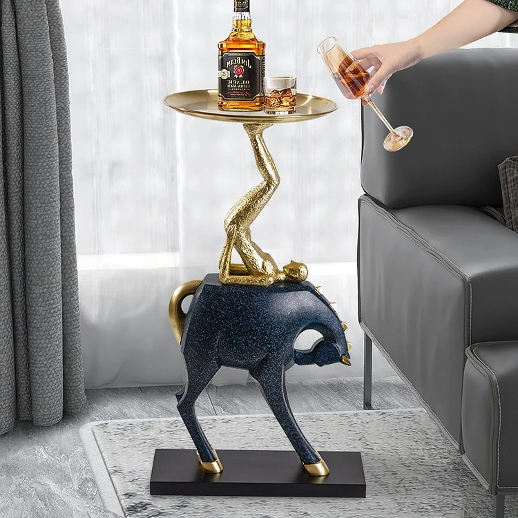 Homemys Creatived Horse End Table