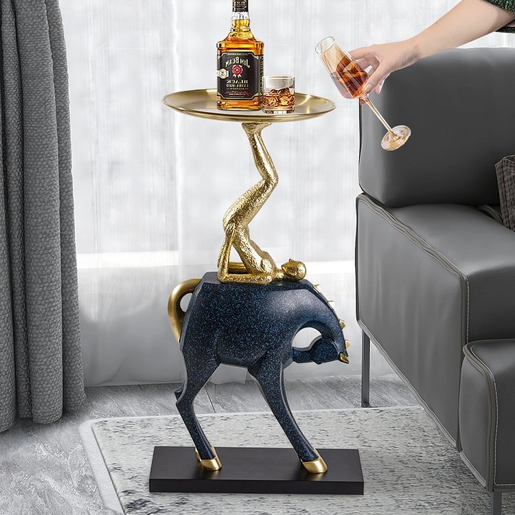Homemys Creatived Horse End Table