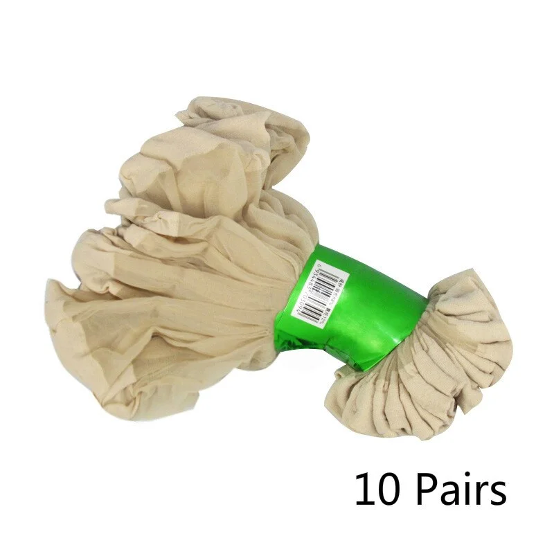 10 /20Pairs Summer bamboo female Short Socks Women's socks Thin Crystal Transparent Silk Socks  Girl Ankle Sox 2020