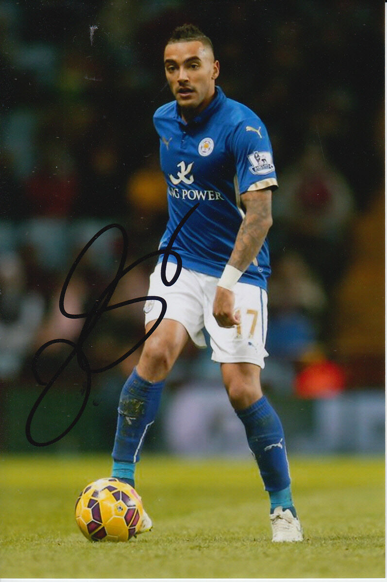 LEICESTER CITY HAND SIGNED DANNY SIMPSON 6X4 Photo Poster painting 3.