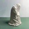 Ghost wizard grim reaper robe cloak plaster statue, Halloween decoration, home decoration, Nordic statue art