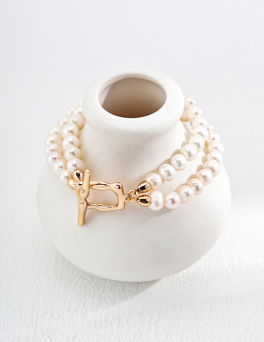 Minimalist Natural Pearl Bracelet