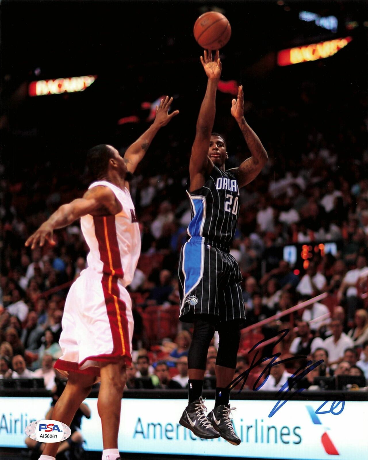 Dequan Jones signed 8x10 Photo Poster painting PSA/DNA Orlando Magic