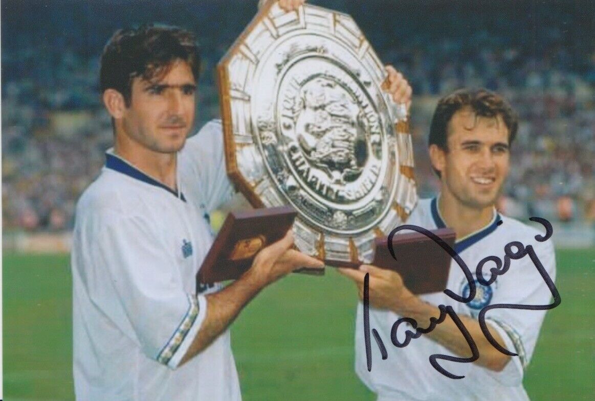 TONY DORIGO HAND SIGNED 6X4 Photo Poster painting LEEDS UNITED FOOTBALL AUTOGRAPH 13