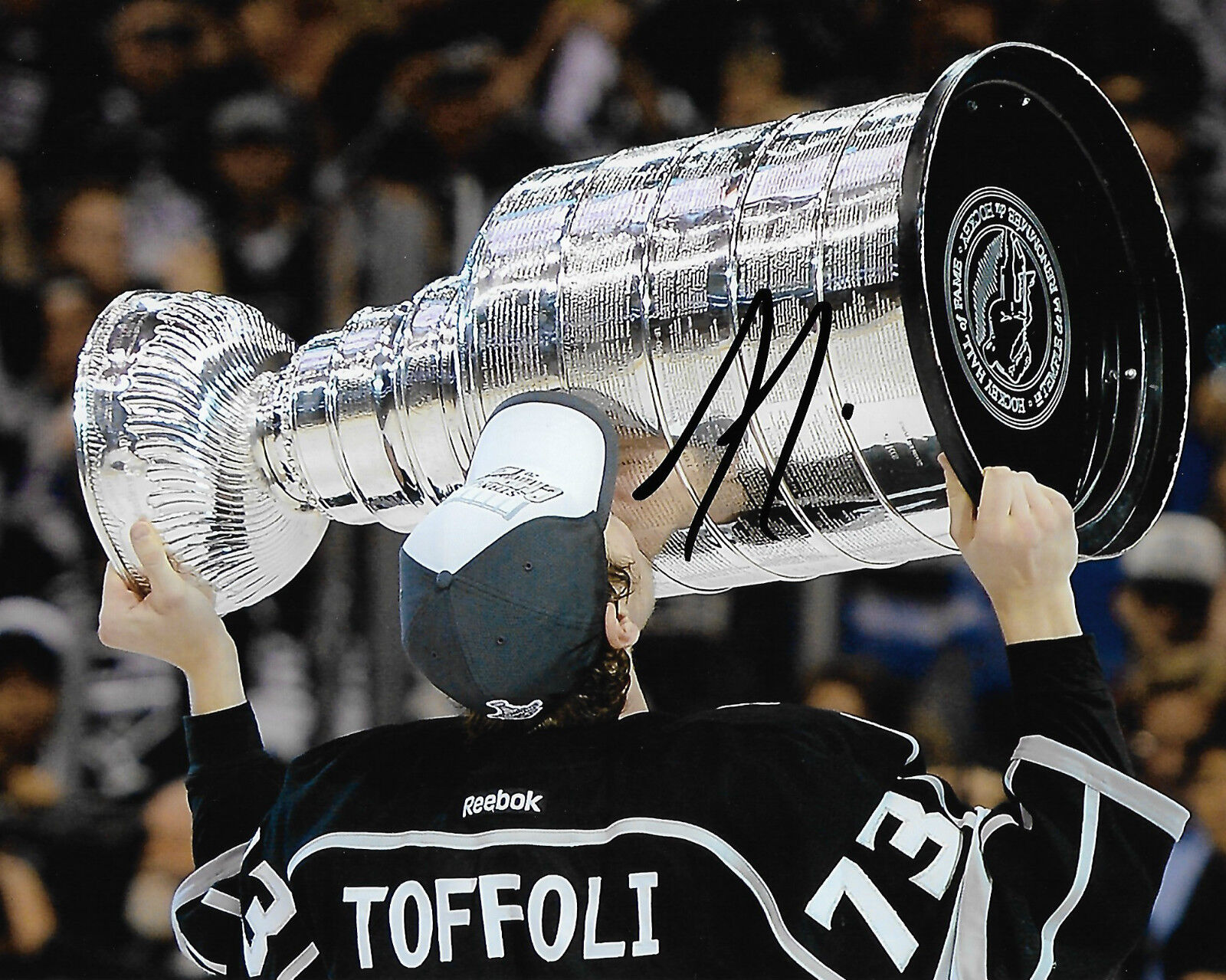 Los Angeles Kings Tyler Toffoli Stanley Cup Autographed Signed 8x10 Photo Poster painting COA E
