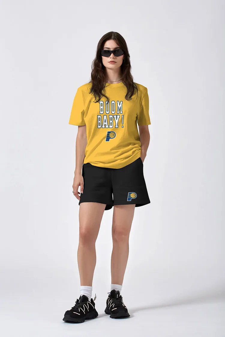Indiana Pacers Edition Top And Shorts Two-Piece Suits