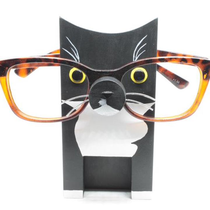King-Handmade Personalized Cat Eyeglass Stand