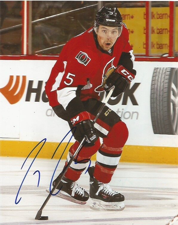 Ottawa Senators Cody Ceci Signed Autographed 8x10 NHL Photo Poster painting COA AA