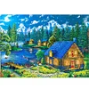 Rhine Town-11CT Stamped Cross Stitch Kit(36x46cm)