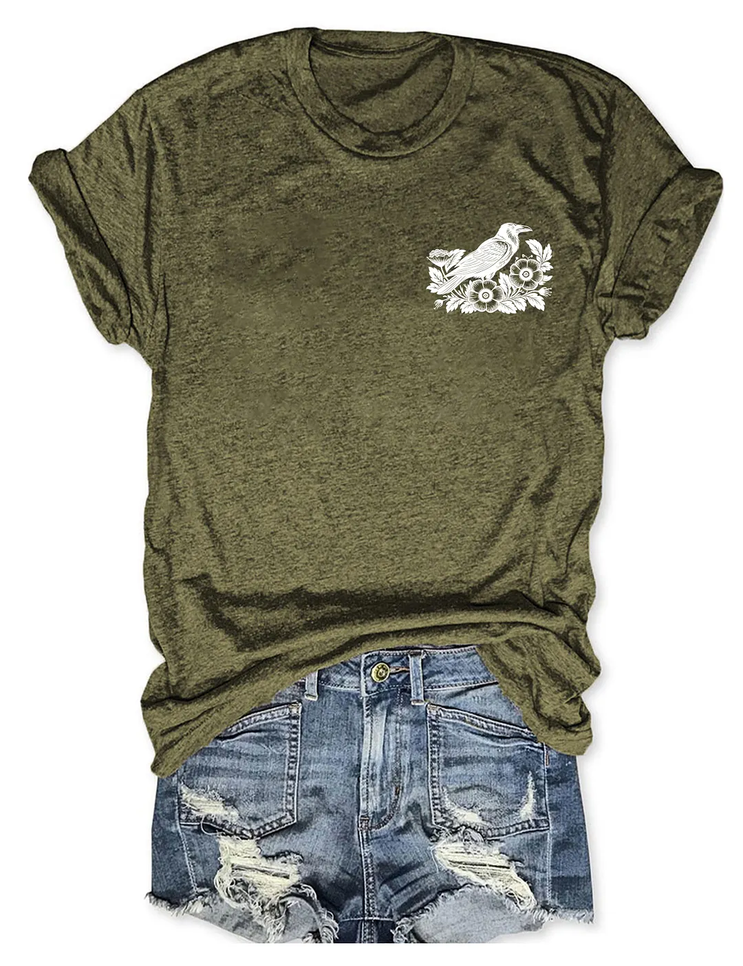 Justifiably Furious Raven T-shirt