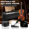 [US Local Warehouse] Carbon Composite Oblong Violin Case for 4/4 Size Shoulder Straps for Outdoor Use