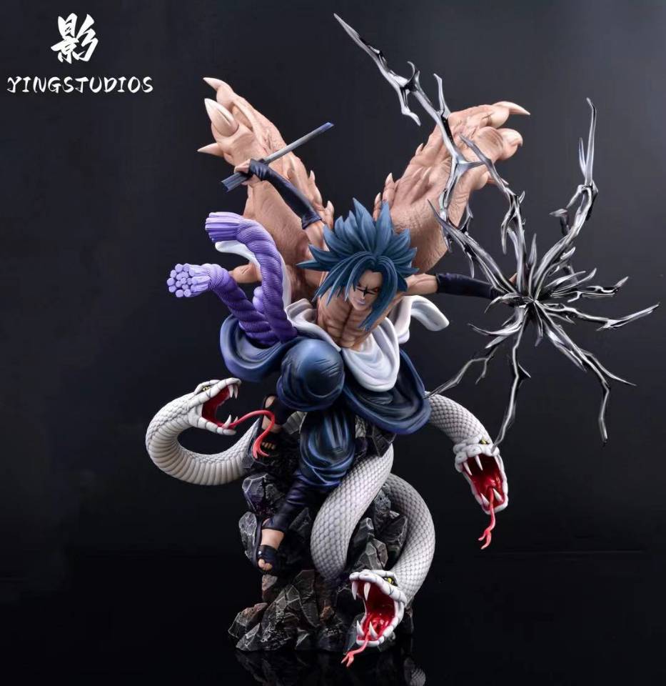 YING Studio - Naruto Cursed Seal of Heaven Uchiha Sasuke 1/7 & 1/9 Statue(GK)-