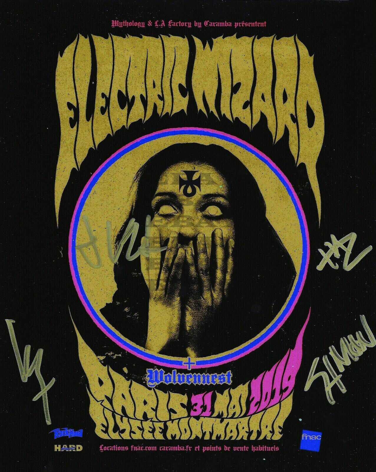 Electric Wizard Autographed Signed 8x10 Photo Poster painting Reprint