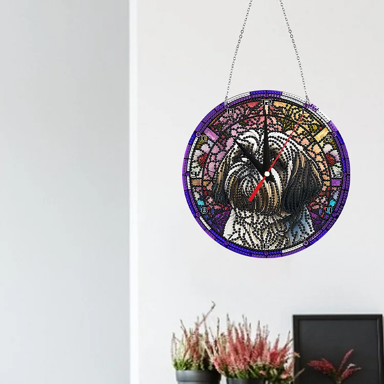 DIY Crystal Diamond Painting Clock – Jules' Diamond Art