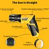 KSBS04 Cordless Electric Screwdriver Set Adjustable Shape Torque Speed with 6 Quick change Bit
