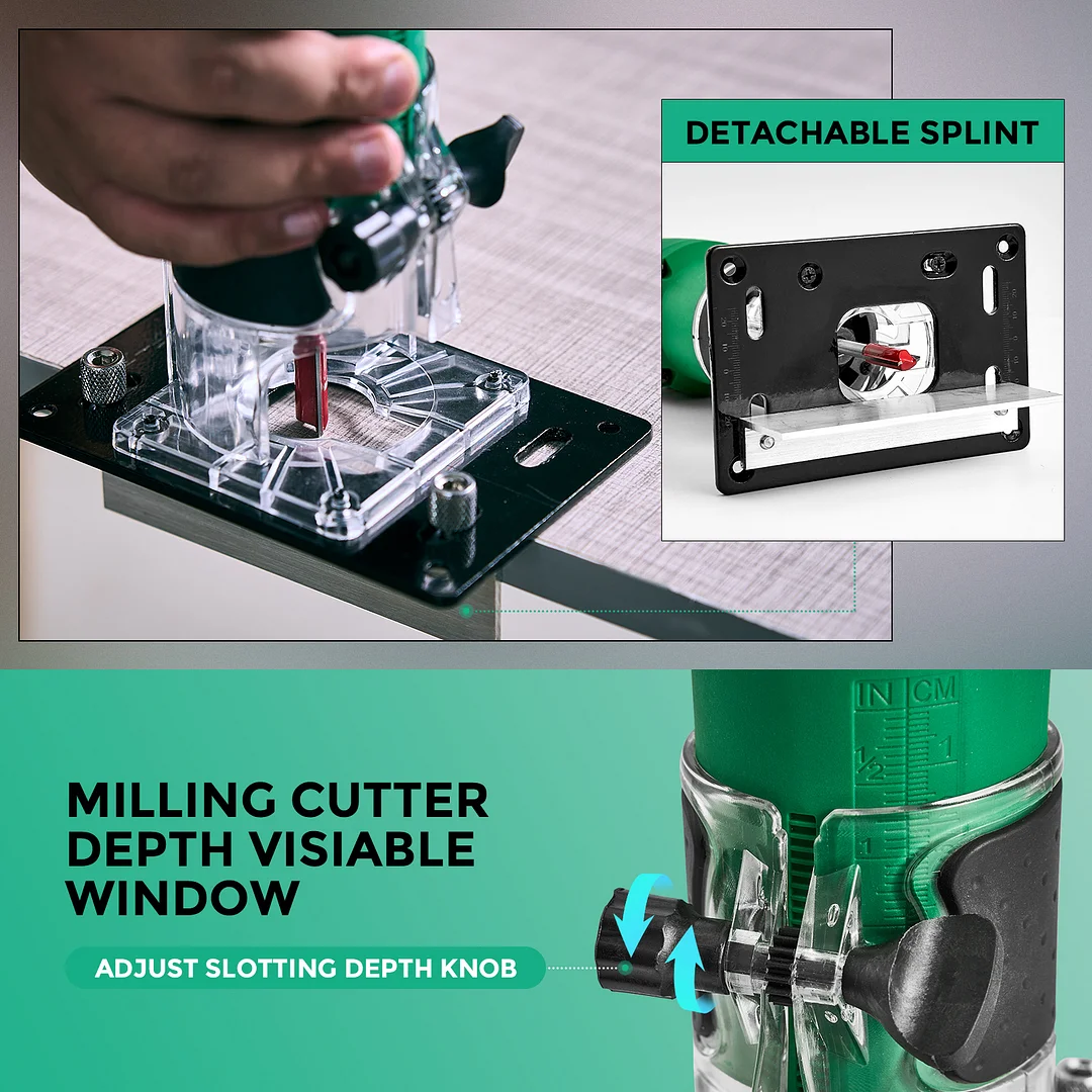 SAKER® Wood Router Slotting Locator