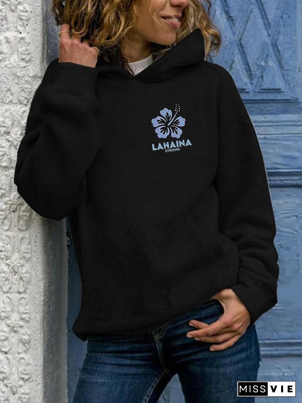 Women's Lahaina Strong Print Hoodie