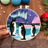 Penguin-Embroidery Kit