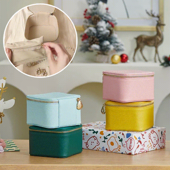🔥LAST DAY 49% OFF🔥Leather Jewelry Boxes for Travel - Buy 2 Free Shipping