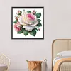 Fleur-Peinture diamant en forme sp&eacute;ciale-30*30cm