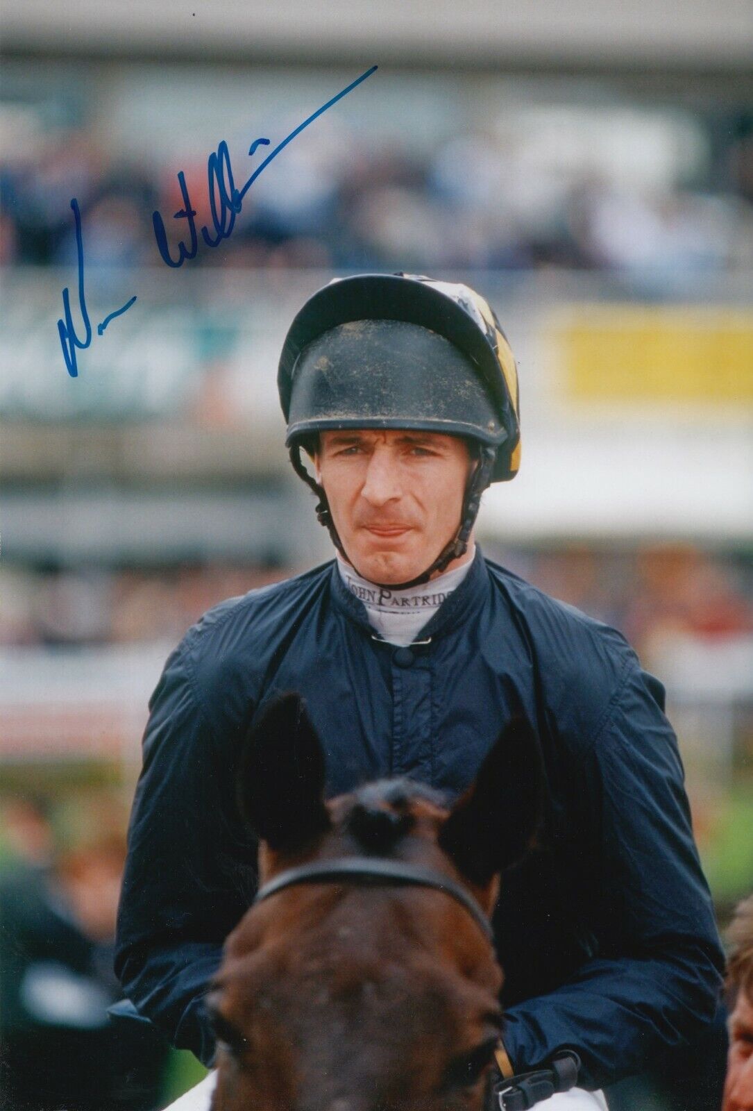 Norman Williamson Hand Signed 12x8 Photo Poster painting - Horse Racing Autograph 3.