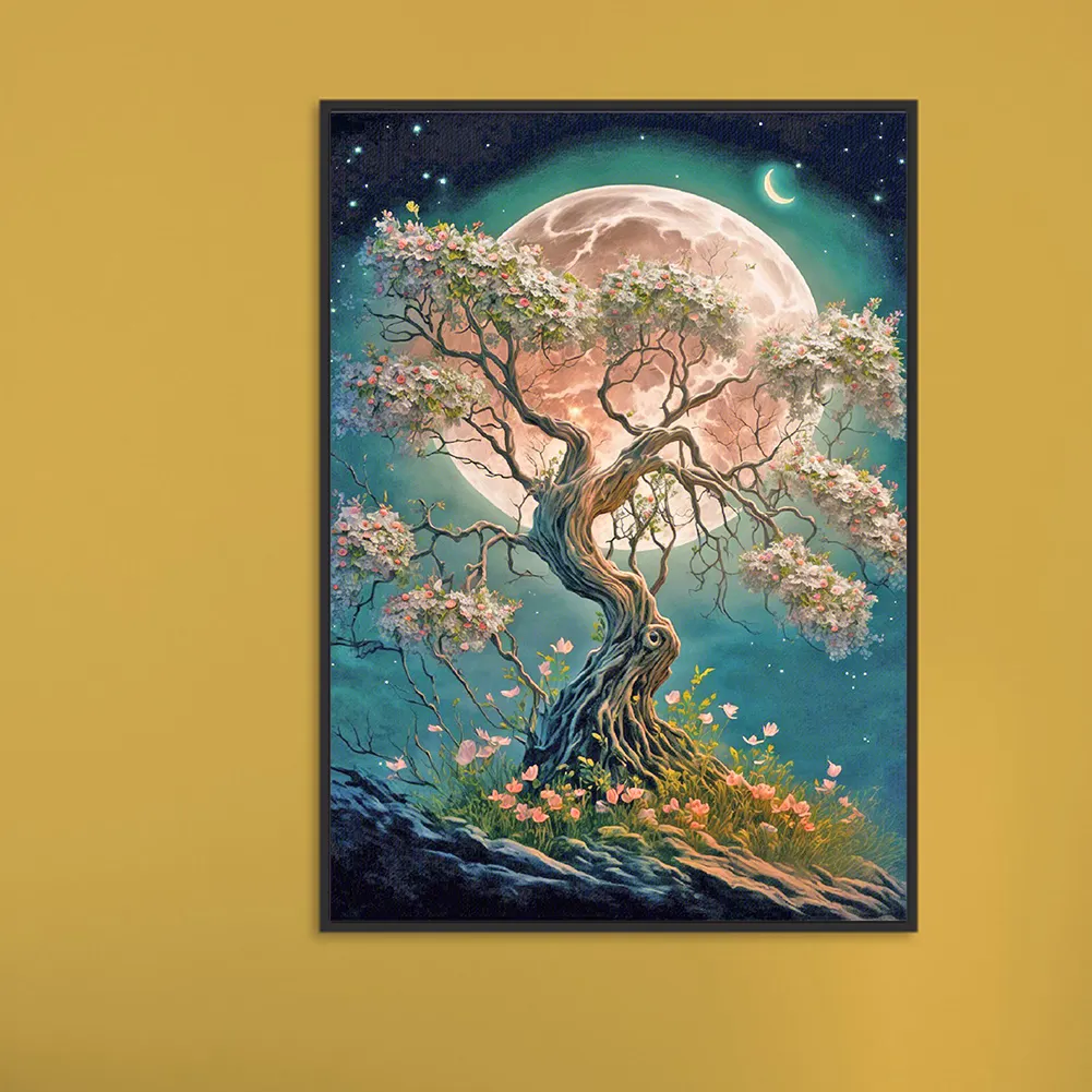 Diamond Painting - Full Round Drill - Tree(30*40cm)