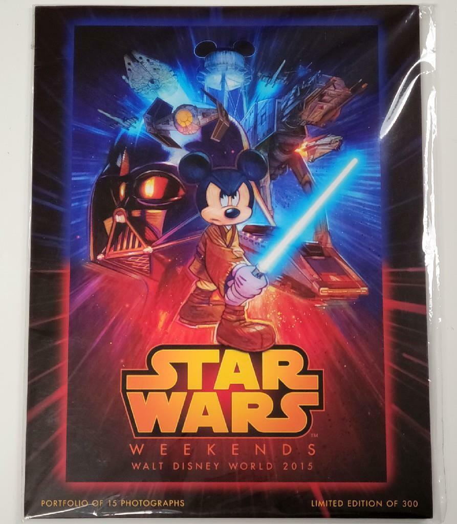 2015 Disney World Star Wars Weekends Rare Official Pix 15 Photo Poster painting Portfolio LE 300