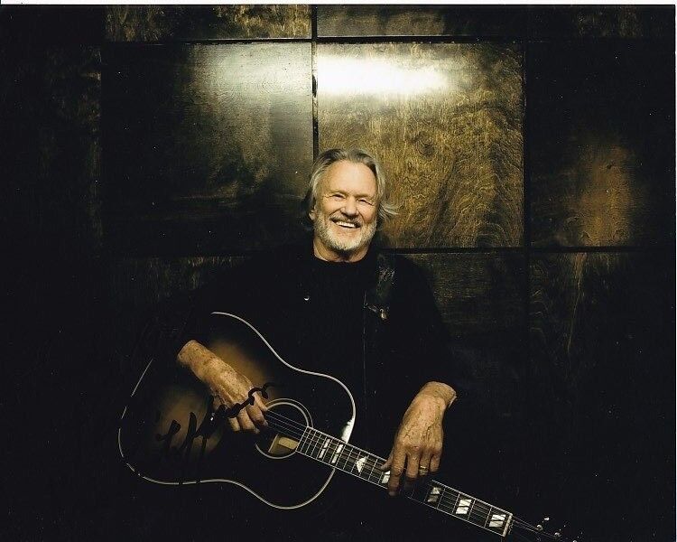 KRIS KRISTOFFERSON Autographed Signed Photo Poster paintinggraph - To Rick