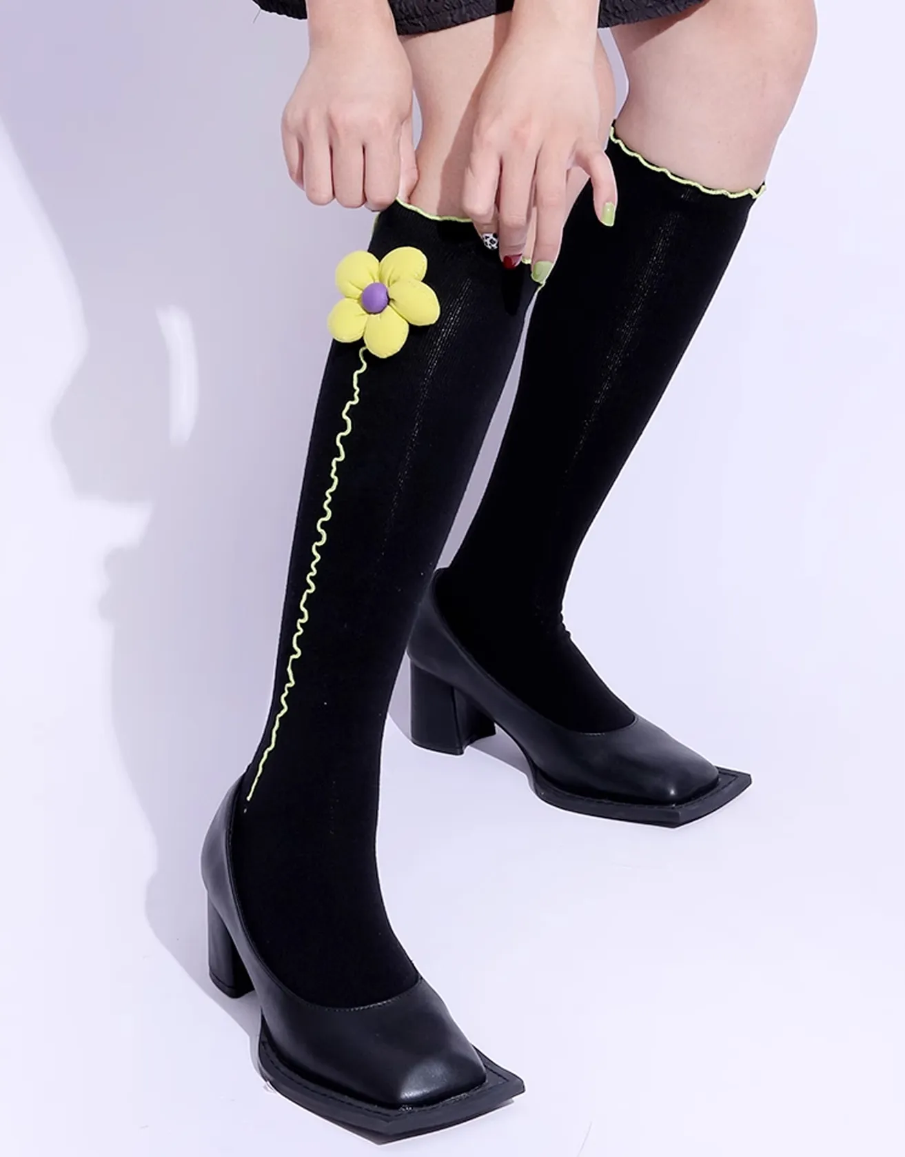3D Fancy Line Socks Techwear Shop