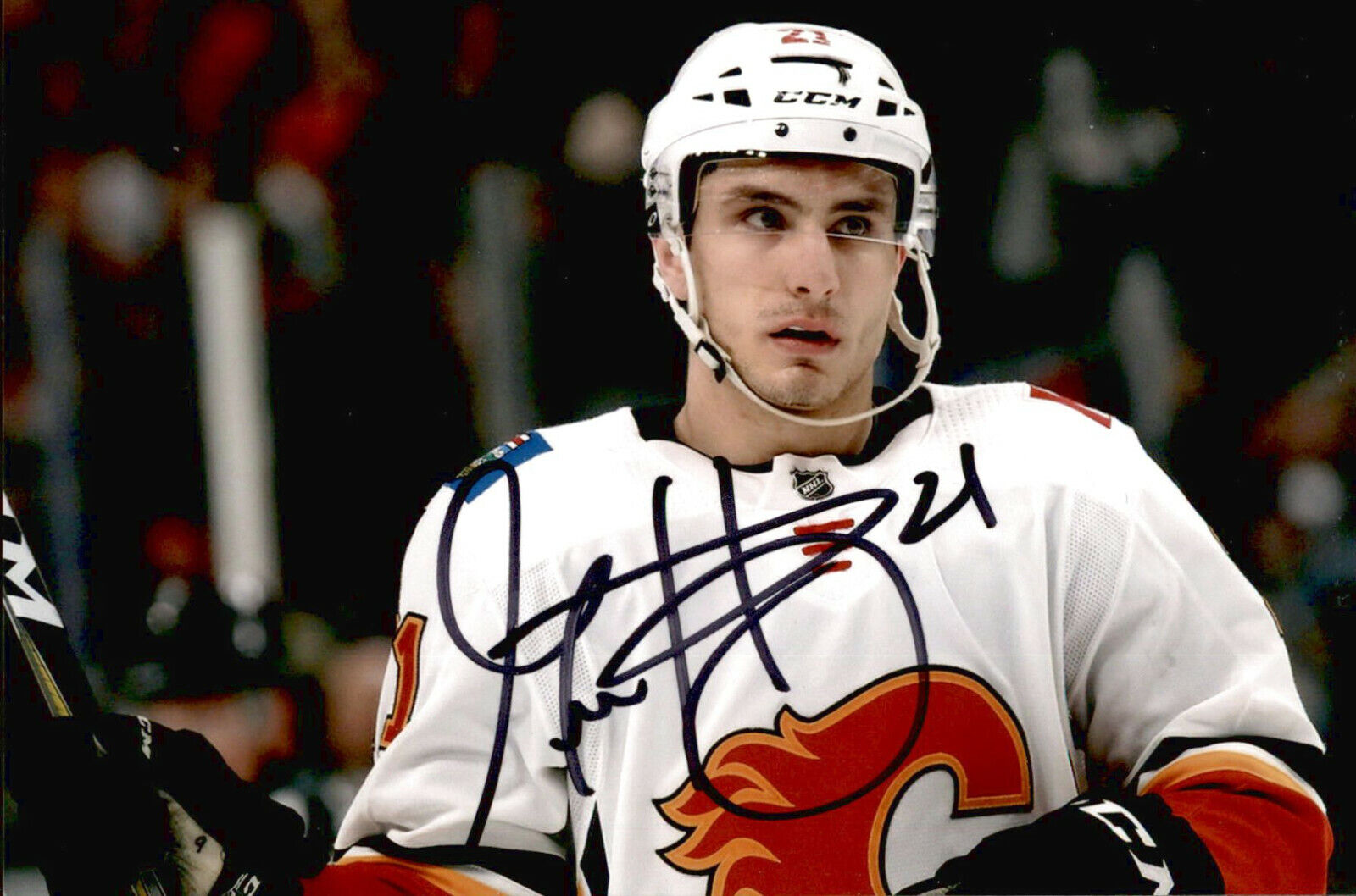 Garnet Hathaway SIGNED autographed 4x6 Photo Poster painting CALGARY FLAMES #3