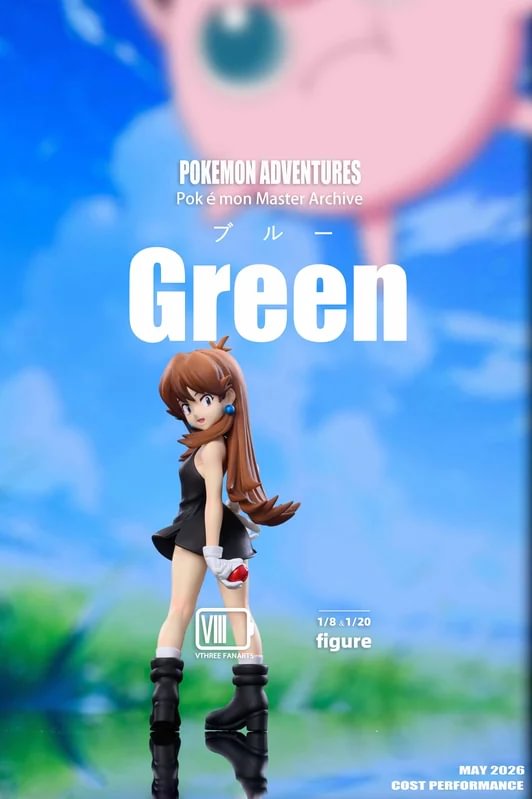 Green Figure - Pokemon | V3 FANARTS Studiow