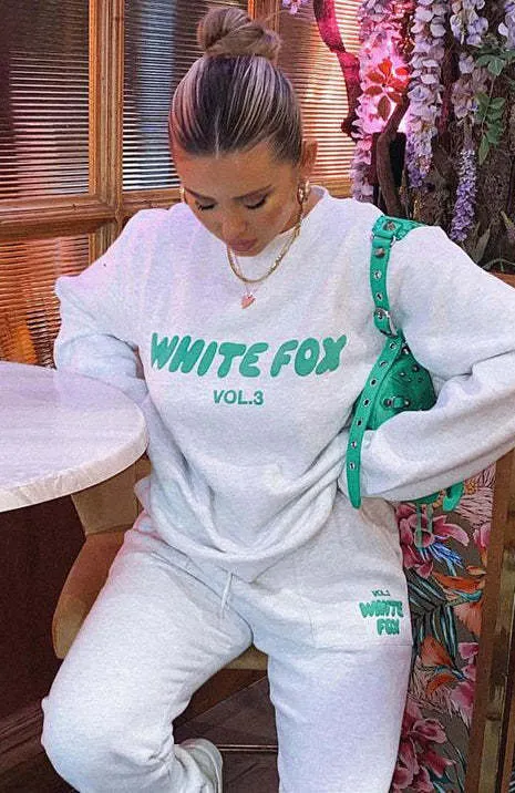 Nigikala Nigikala Women's Explosive Casual Fashion Letter Print Top Trousers Sports Suit Women