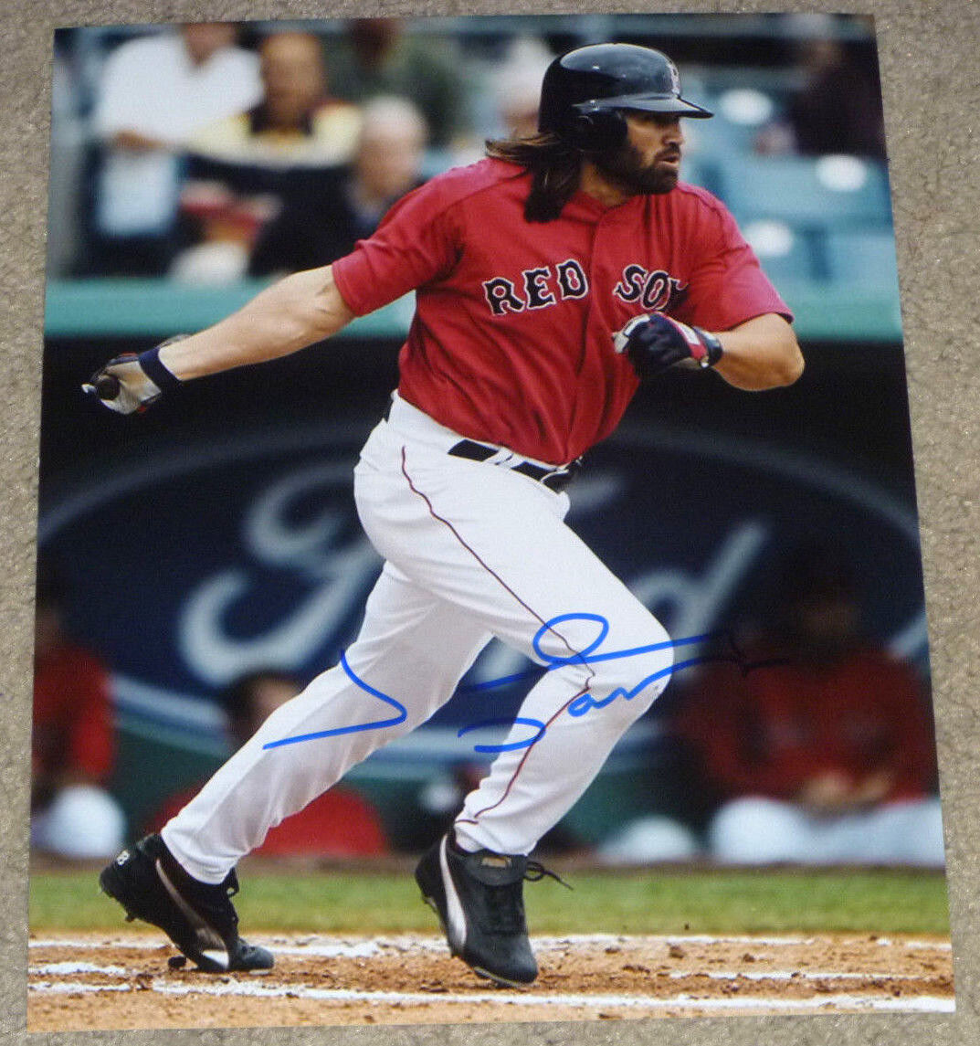 Johnny Damon Authentic Signed 8x10 Baseball Photo Poster painting Autographed, Boston Red Sox