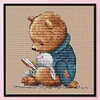 Bear Rabbit-11CT Stamped Cross Stitch 40*40cm