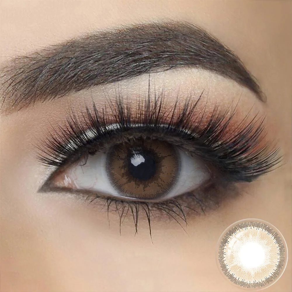 Elite SANDY BROWN Colored Contact Lenses