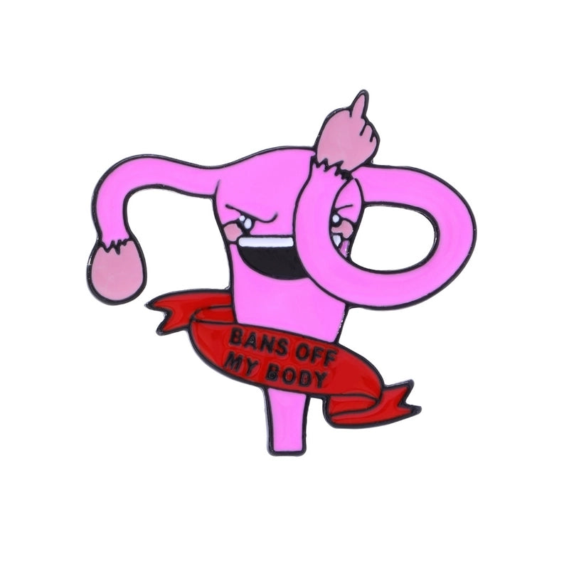 Fashion Pin Rose Alloy Enamel Unisex Brooches