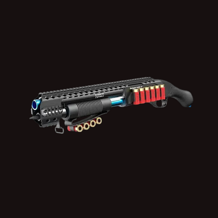 XYL M870P X996 Shorty Shotgun | Shell-Eject Dart & Gel Blaster